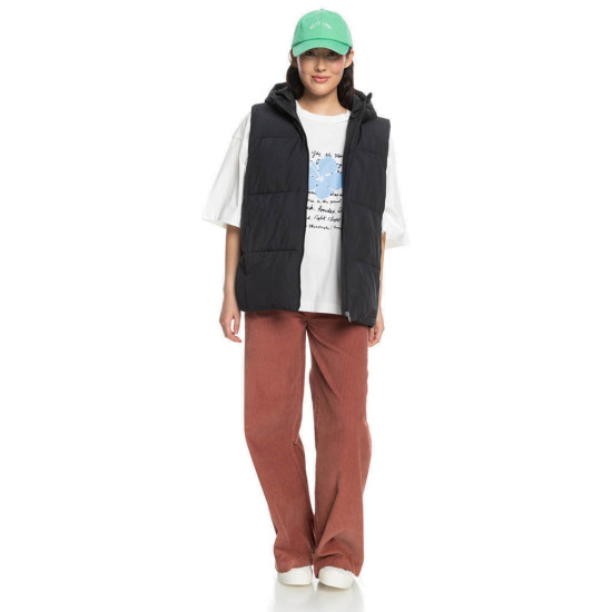 Roxy Γυναικείο αμάνικο μπουφάν Bright Side - Hooded Vest for Women Roxy Γυναικείο αμάνικο μπουφάν Bright Side - Hooded Vest for Women